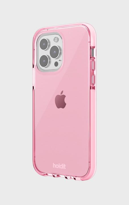 Actual product image Holdit Back Cover Seethru iPhone 14 Pro Pink (Apple iPhone 14 Pro)