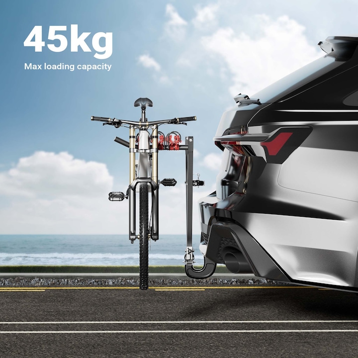 Produktbild Wiltec Fahrradträger Anhängerkupplung 3 Räder Fahrrad Träger Fahrradhalterung