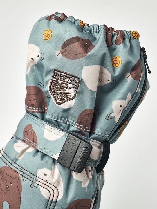 Actual product image Hestra Baby Zip Long Mitt (S)