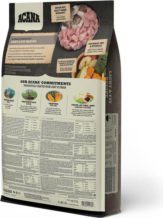 Actual product image Acana Dry Food Light & Fit Recipe, 6 kg (Adult, 1 pcs., 6000 g)