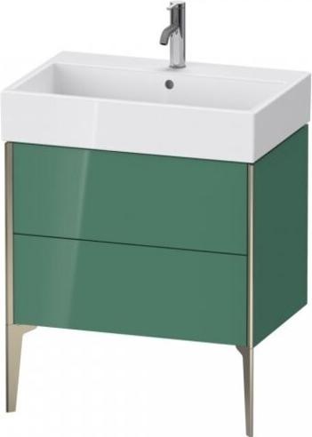 Actual product image Duravit XViu 4535 Vanity unit vertical, 2 drawers, for wash basin Vero Air 235070, 684x454 mm (68.5 x 45.5 x 49.5 cm)