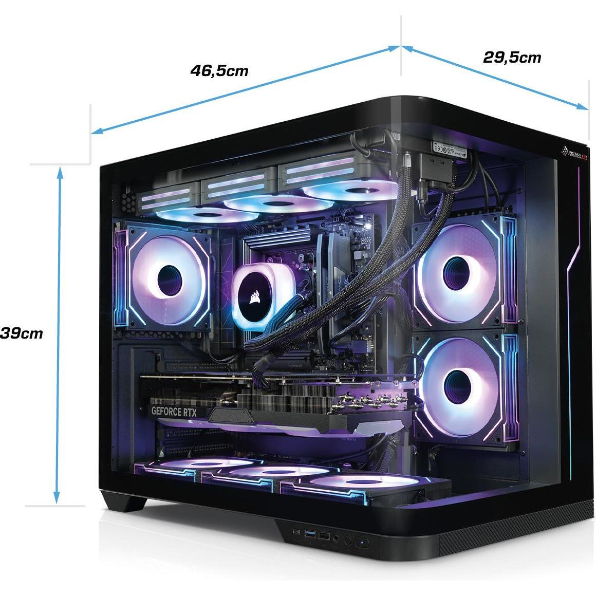 Kiebel Panorama Curve Ultra (Intel Core Ultra 7 265KF, 64 GB, GeForce RTX 5070), PC