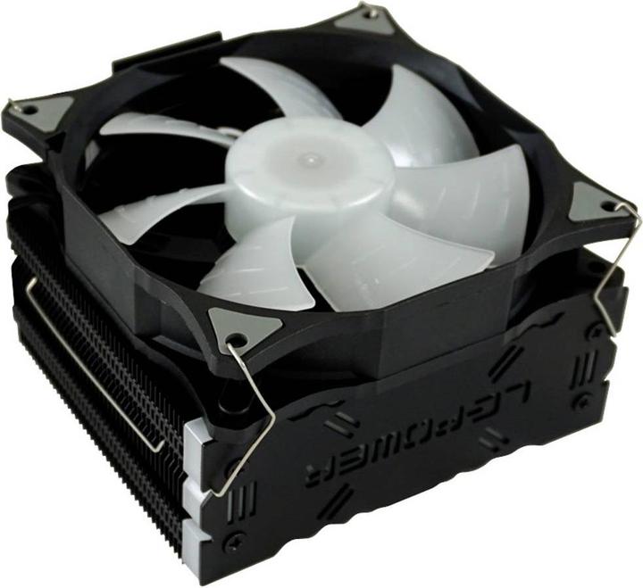Actual product image LC-Power LC-CC-120-ARGB-PRO, 800-1800 rpm, 58 CFM, 4-pin PWM, RGB LED, DC (145 mm)