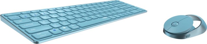 Actual product image Rapoo 9850M DE-Layout, blau (DE, Wireless)