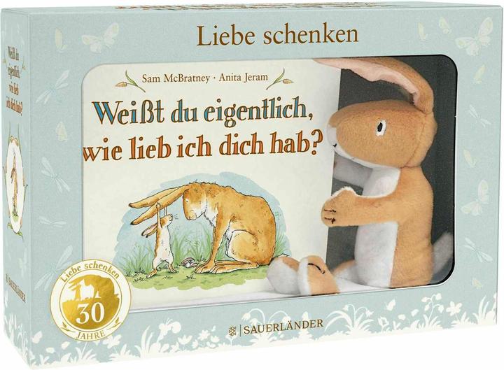 Weisst du eigentlich, wie lieb ich dich hab (Allemand, Sam McBratney, 2024)