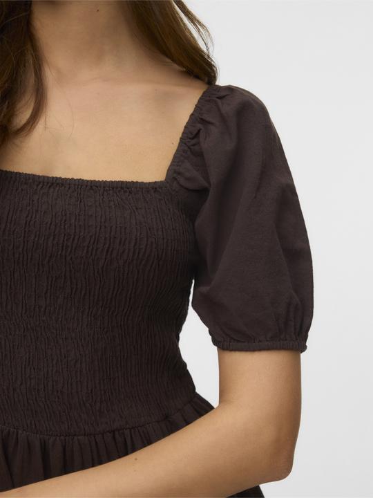 Image du produit Vero Moda VMROKAYA Midikleid Gesmoktes Kleid (M)