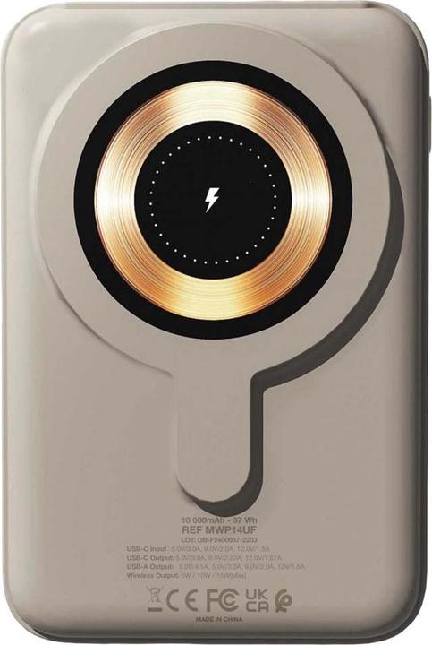 Image du produit Urban Factory WIFI MAGNEE POWERBANK 10.000MAH CORAL (10000 mAh)