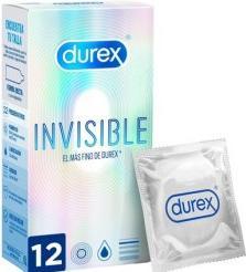 Actual product image Durex Invisible Extra Fine 12 Units (12 pcs.)