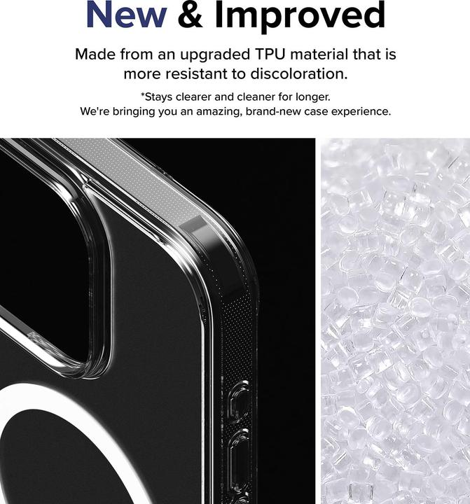 Produktbild Ringke iPhone 15 Pro Max Case Fusion Magnetic Clear (Apple iPhone 15 Pro Max)