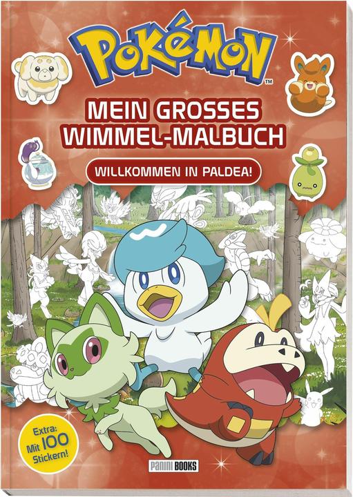 Immagine prodotto Panini Pokémon: il mio grande libro da colorare - Benvenuti su Paldea!