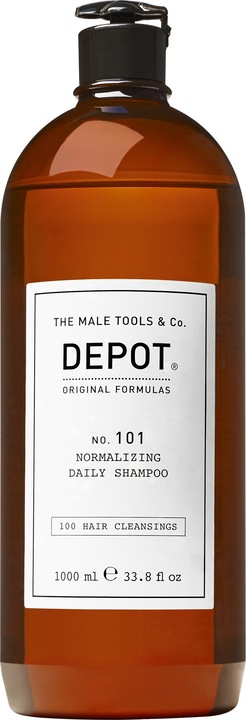 Depot - No.101 Normalizing Daily Shampoo 1000 ml (1000 ml, Flüssiges Shampoo)