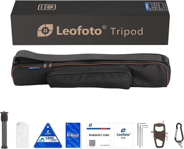 Actual product image Leofoto Ranger LS-224C + LH-25 (Carbon)