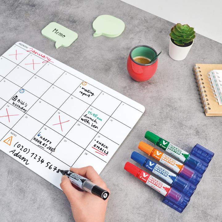 Produktbild Pilot BG Set VBoard Master Medium Keilspitze à 5 (assortiert) (Multicolor, 5.20 mm, 5 x)