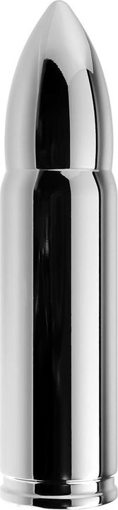 Actual product image Zero Tolerance -Full Metal Love - 7 Powerful Speed & Function Rechargeable Bullet - Silver