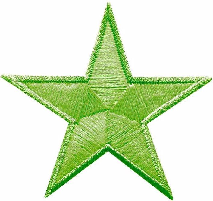 Image du produit Prym Application GLOW IN THE DARK, étoiles, vert 2 pcs. (2 pcs, 6 x 5.50 cm)
