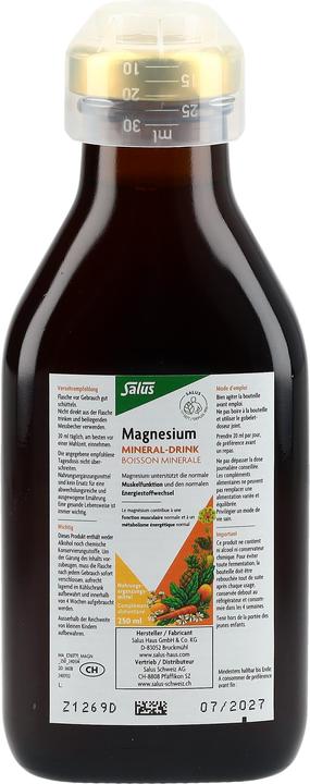 Actual product image Salus Magnesium Liquid Mineral (1 Piece, Liquid, 628 g)