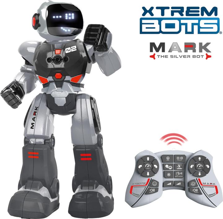 Actual product image Amo Toys Xtrem Bots - Mark The Silver Bot (3803275)