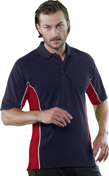 Produktbild Gamegear Track Piqué PoloShirt Kurzarm Einsätze in Kontrastfarbe (M)