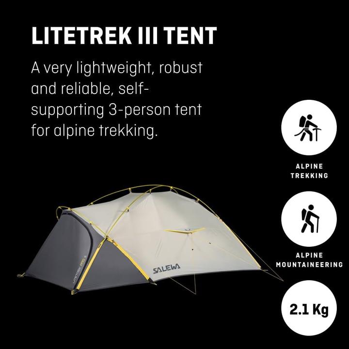Actual product image Salewa Litetrek Pro (Dome tent, 2.10 kg, 3 persons)