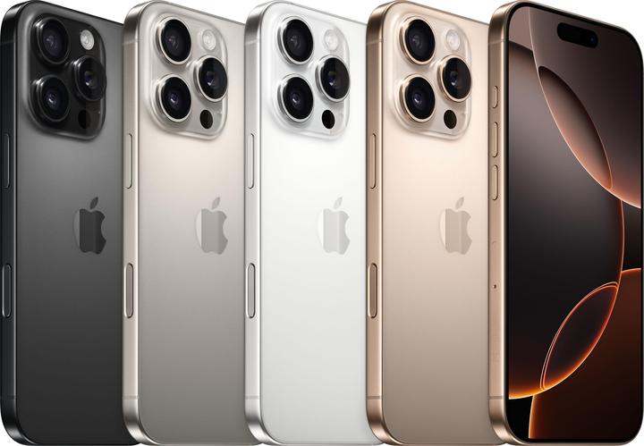Image du produit Apple iPhone 16 Pro Max (1000 Go, Titane blanc, 6.90", SIM + eSIM, 48 Mpx, 5G)