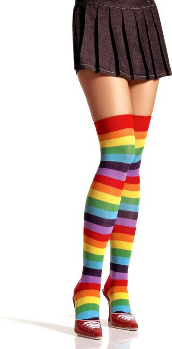 Actual product image Leg Avenue Rainbow stockings (One size)