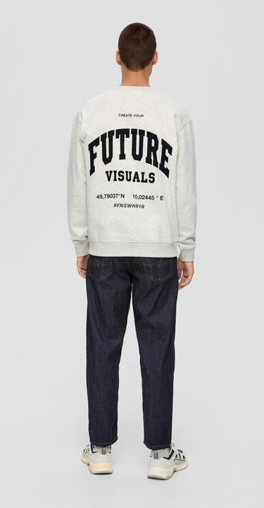 Produktbild s.Oliver Sweatshirt Sweatshirt mit grossem Rückenprint (L)