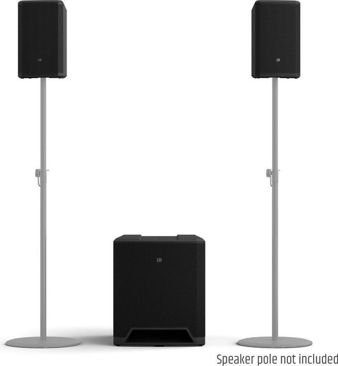 Produktbild LD Systems Systems DAVE 18 G4X compact 2.1 actief PA-systeem (Subwoofer aktiv)