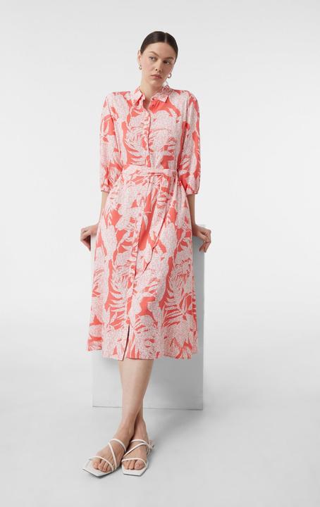 Immagine prodotto Comma Kleid Midikleid aus Viskose mit All-over-Print und 3/4-Ärmeln (48)