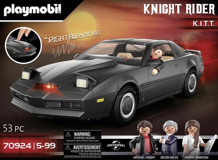 Productafbeelding Playmobil Knight Rider - K.I.T.T. (70924, Playmobil Knight Rider)