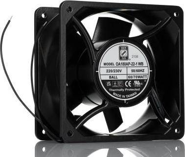 Produktbild RS PRO Lüfter 176x176x89mm 230VAC 70W 713,7m³/h