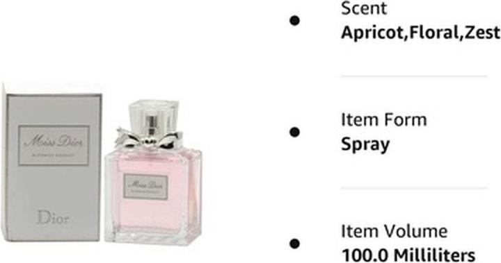 Actual product image Dior Miss Blooming Bouquet (Eau de toilette, 100 ml)