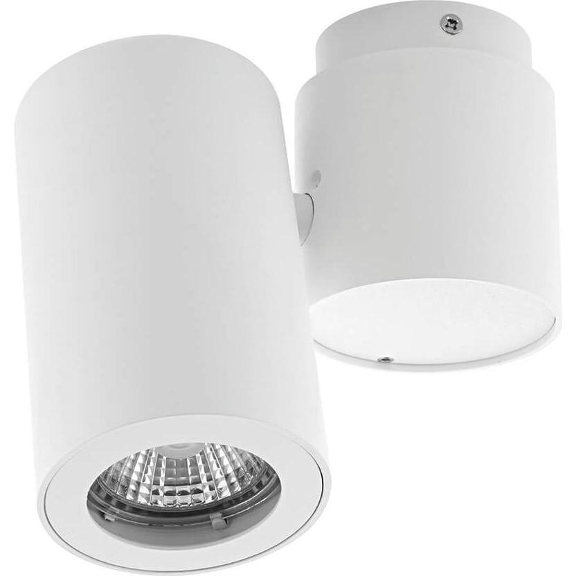 Sigor, Applique + Plafoniera, LED SPOT WALL bianco orientabile con presa GU10 bianco caldo (GU10)