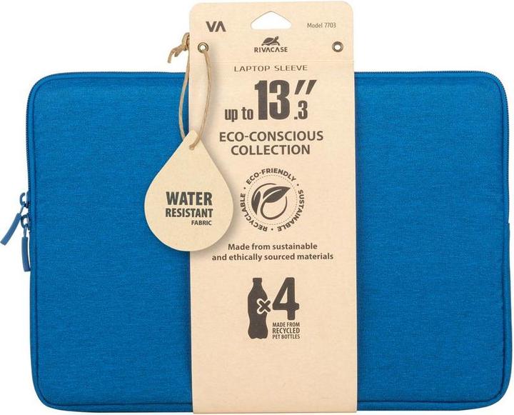 Actual product image Rivacase NB Bag Suzuka azure 7703 (14")
