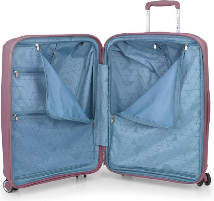 Produktbild Gabol Queens 4 Rollen Kofferset 2-teilig mit Dehnfalte (114 l)