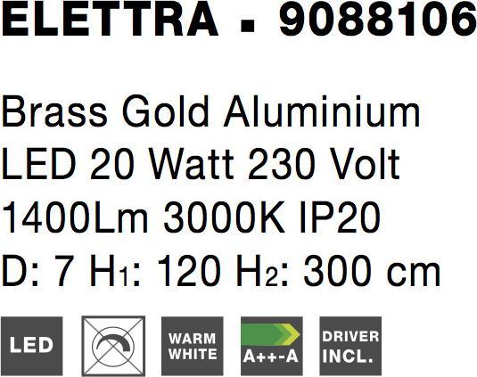 Actual product image Nova Luce Elettra (1400 lm)
