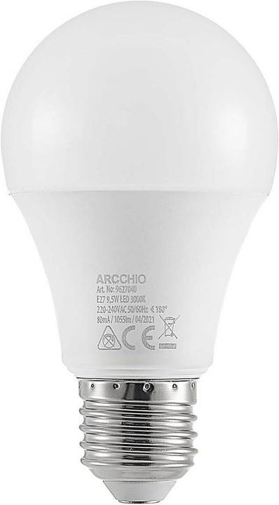 Produktbild Arcchio LED-Lampe E27 A60 9,5W 3.000K opal (E27, 1055 lm)