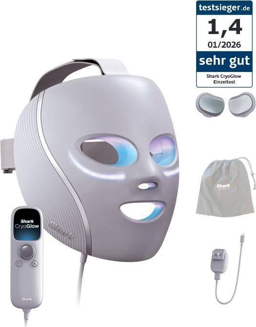 Actual product image Shark CryoGlow LED mask + FW312EUPL