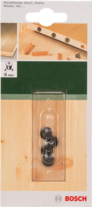 Produktbild Bosch Zubehör Dübelsetzer für Ø 6 mm Durchmesser = 6 mm (4 Stk.)