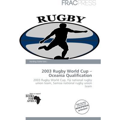 2003 Rugby World Cup - Oceania Qualification, Ratgeber