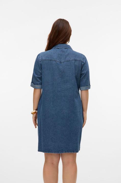 Produktbild Vero Moda VMCJENNIE Kurzes Kleid Jeanskleid (50)