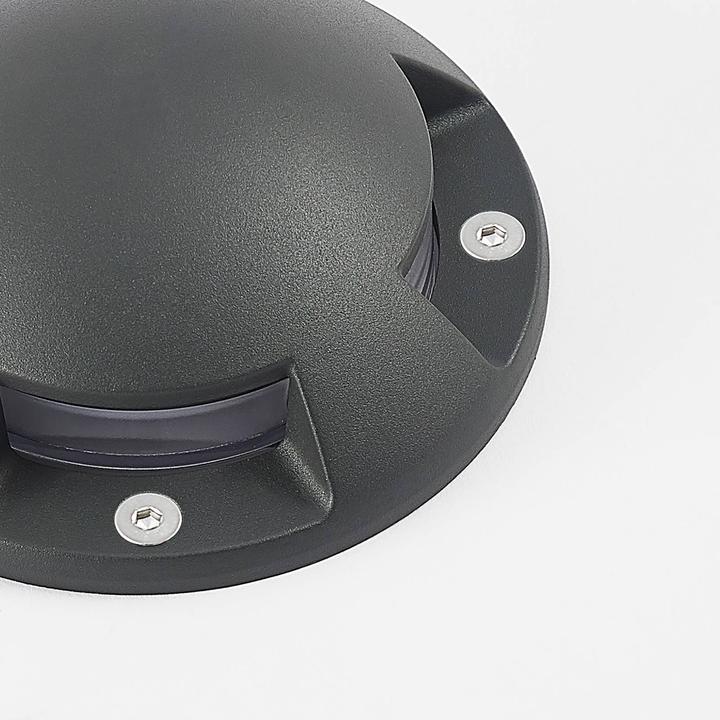 Produktbild Lindby Huban LED-Bodenaufbauleuchte, vierflammig (1100 lm, IP67)