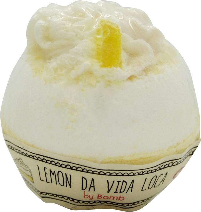 Productafbeelding Bomb Cosmetics Citroen Da Vida Loca Bathaster Sprankelende Badbal 160G (Badbommen, 160 g)