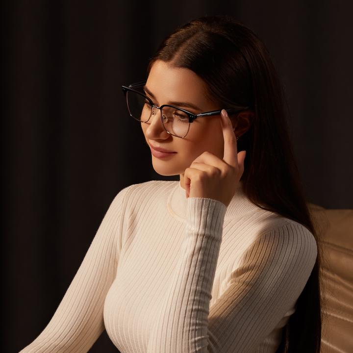 Produktbild Xiaomi Mijia Smart Audio Glasses, Browline (13 h, Kabellos)