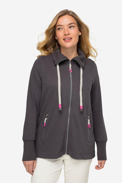 Immagine prodotto Laurasøn Sweatjacke, Stehkragen, Zipper, Langarm (S)