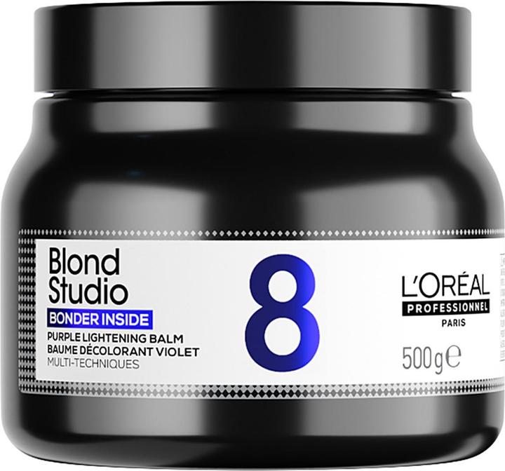 Actual product image L'Oréal Professionnel BLOND STUDIO Purple Lightening Balm (Blond, Violet)