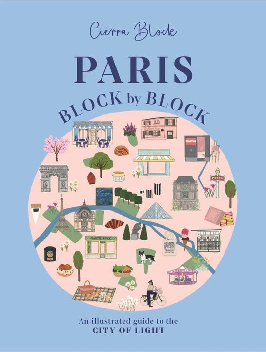 Actual product image Paris, block by block (English, Cierra Block, 2024)