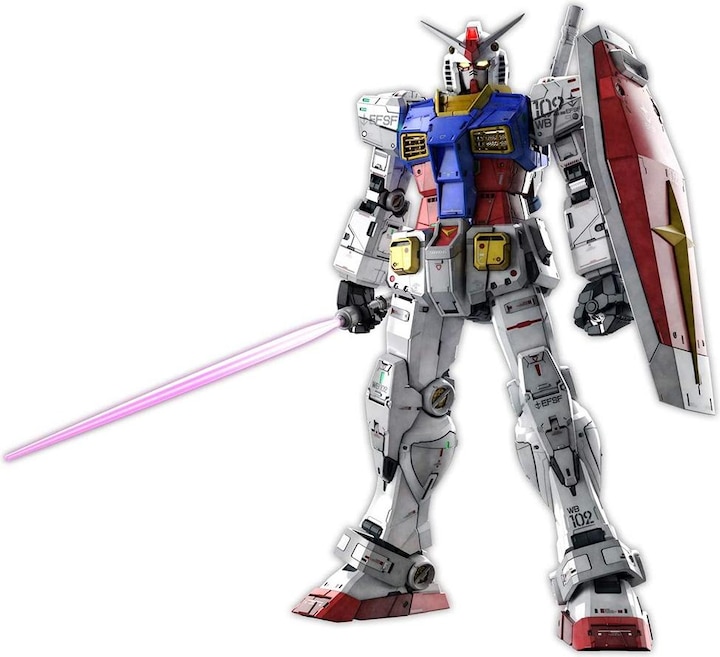Actual product image Bandai Gundam - Unleashed RX-78-2 Perfect Grade
