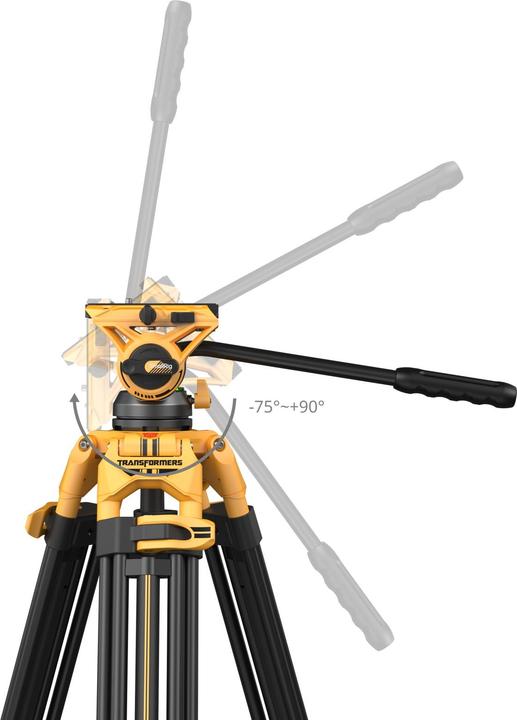 Produktbild SmallRig Fluidkopf-Stativ AD-01 BumbleBee Edition (Metall)
