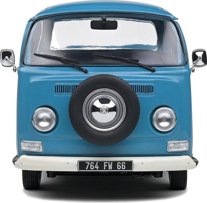 Actual product image Solido 1:18 Volkswagen T2 Pick up 1968 blue