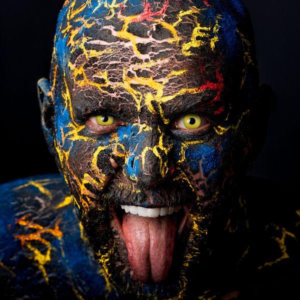 Produktbild Aricona Kontaktlinsen Yellow fear (Bunt)